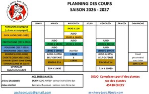 Ré inscription pour la saison 2026-2027